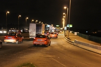 Ponts Charles de Gaulle et Houphouët-Boigny : le Gouverneur Mambé installe 2000 plots luminaires pour sécuriser les usagers